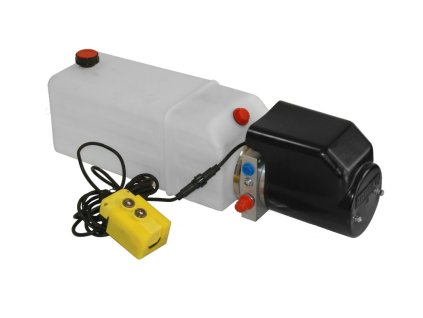 Kompaktný hydraulický agregát 12V, 2kW,2,6cm3,nádrž 11L