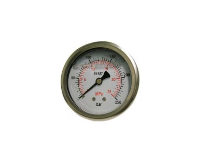 Manometer 0-100 bar zadný vývod