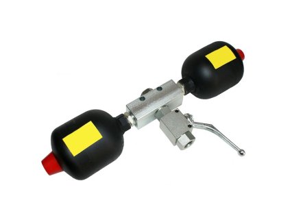 Hydraulický akumulátor 2x1L s ventilom