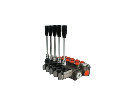 Hydraulický rozvádzač 5 sekciový 40L min