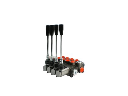 Hydraulický rozvádzač 4 sekciový 40L min