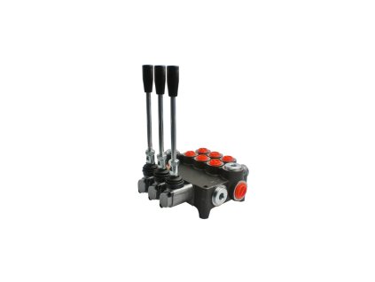 Hydraulický rozvádzač 3 sekciový 80L min