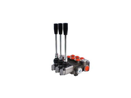 Hydraulický rozvádzač 3 sekciový 40 L min