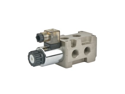Hydraulická výhybka 6 2 cestný elektrohydraulický ventil 12V 50L min HLR