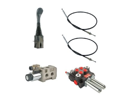 Sada hydraulický rozvádzač s joystickom 40L min 3 f HLR