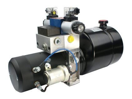 Kompaktný hydraulický agregát 12V, 1 sekcia