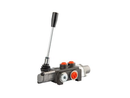Hydraulický rozvádzač 1- sekciový 40L/min so zarážkou v jednej polohe