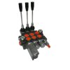 Hydraulický rozvádzač 3- sekciový 40 L/min s plávajúcou polohou