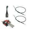 Sada hydraulický rozvádzač s joystickom 40L min HLR