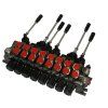 Hydraulický rozvádzač 8- sekciový 60L/min + 2x joystic