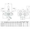 Hydraulický ventil 6 cestný