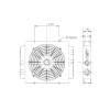 Chladič oleja 2 bez ventilátora