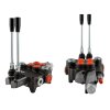 Hydraulický rozvádzač 2- sekciový 80L/min originál na štiepačku dreva TURBO