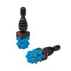 Joystic hydraulického rozvádzača elektricky ovládaného 12,24V otvor 22mm
