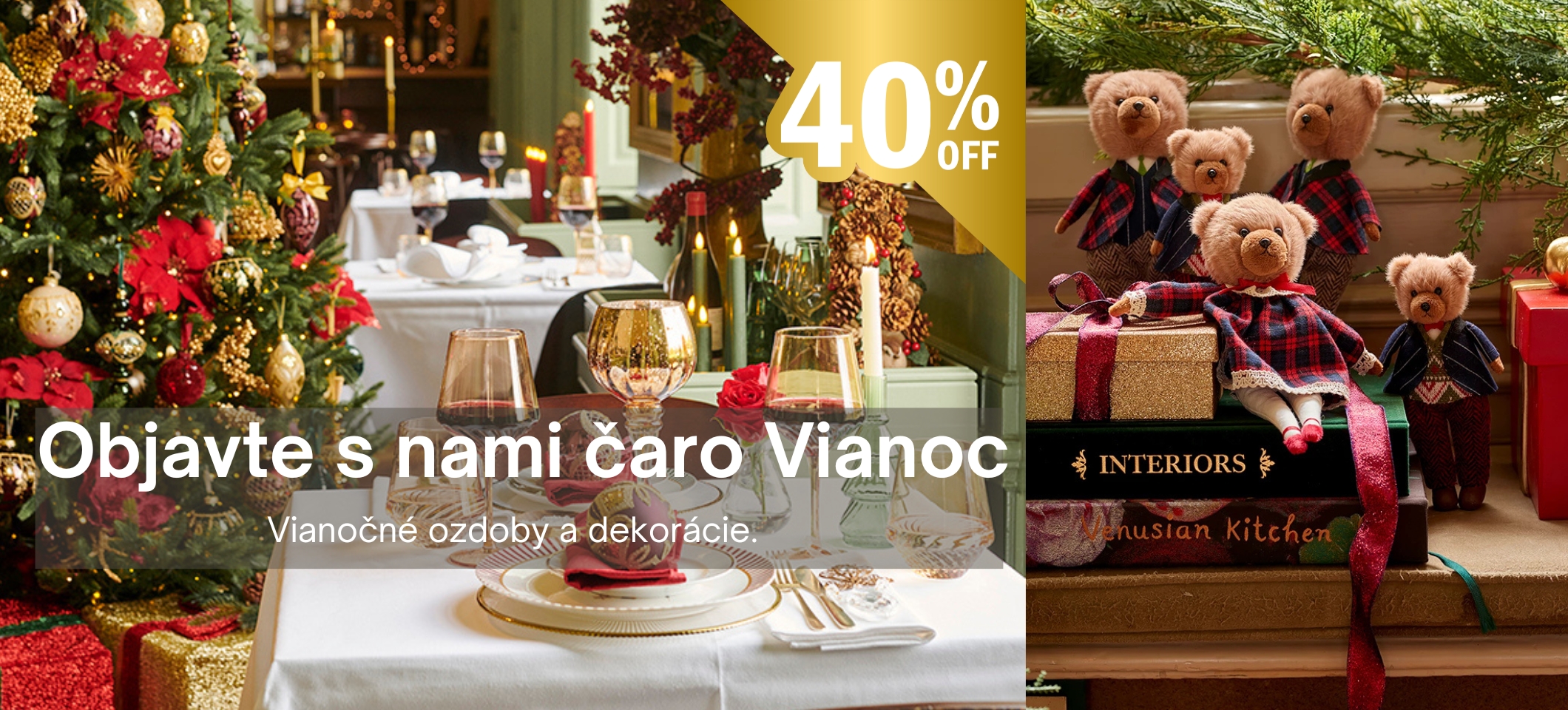 Vianočné ozdoby a dekorácie