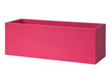 Stolový kvetináč MINI KUBE CASSETTA 60, 60x20/20 cm, ružová (magenta)