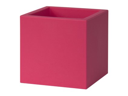 Stolový kvetináč MINI KUBE VASO 20, 20x20/20 cm, ružová (magenta)