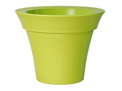 Kvetináč MISIA VASO gloss 50, 50/40 cm, jablkovozelená lesklá
