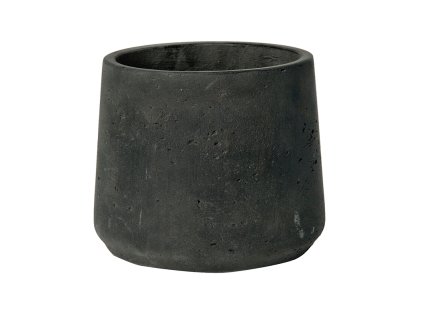 Kvetináč ROUGH Patt M 16/14 cm, čierna
