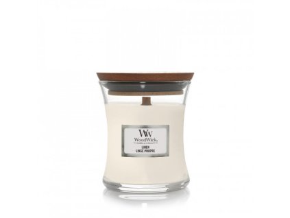 Sviečka malá WoodWick Linen 85g