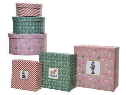 Vianočná dekorácia krabičkové balenie na darčeky ozdobné HydroFlora Bratislava