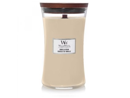 Sviečka veľká WoodWick Vanilla Bean 609g
