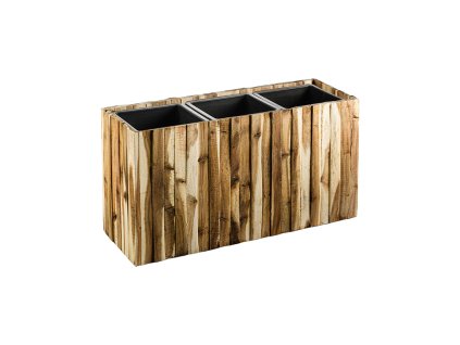 Kvetináč Marrone Verticale (with liner) V27cm