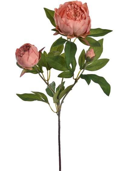 Umelý kvet Peony V72cm