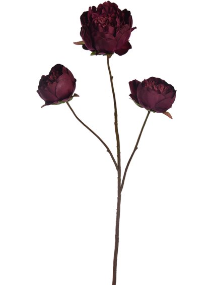 Umelý kvet Fall Peony V82cm