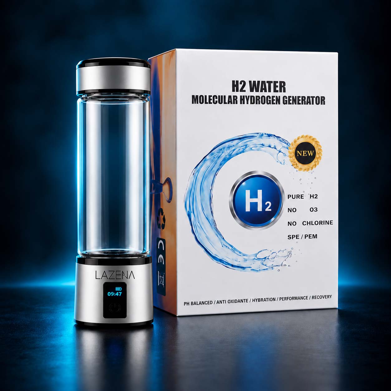 LAZENA HB-H06 hydrogen water bottle