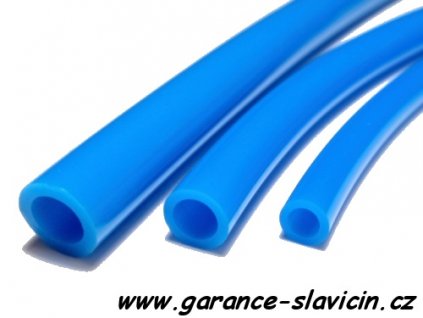 PU trubka 4x1 modrá  Polyuretanová hadice vnější průměr 4mm