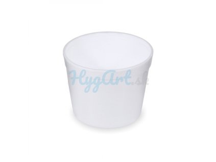 Termo-miska okrúhla biela 550 ml -25 ks/bal.