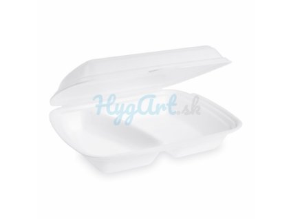 Menu box 2-dielny biely 241 x 207 x 69 mm 125 ks/bal.