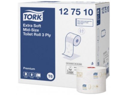 Tork kompakný toaletný papier,Premium,extra jemný,biely,3 vr. dĺžka 70m,27 ks v kartóne T6