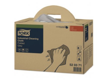 Tork priemyselná čistiaca utierka-netkaná textilia-skladané utierky -W7