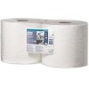 Tork Heavy-Duty priemyselná papierová utierka malý kotúč, Premium, biela,2 vrstvy, dĺžka 170 m,2 kotúče v kart.-W1/W2