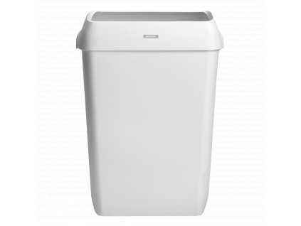 91912 katrin waste bin with lid 50 litre white front