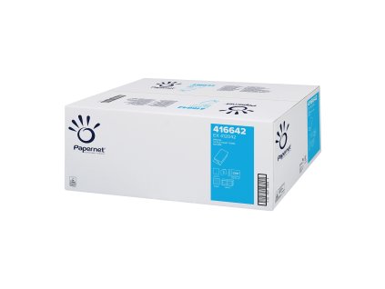 Papírové ručníky ZZ PAPERNET 2vr, recykl, 23x24 cm, 3990ks, 2x20g/m2