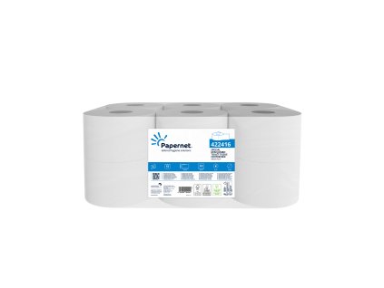 PAPERNET Toaletní papír středové odvíjení SmartOne®, 2vrstvý, cel., 210m, 12ks/bal