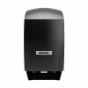 77519 katrin system toilet paper dispenser black front