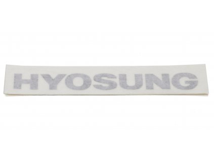 [43] Samolepa HYOSUNG / černá (FIG30) - Hyosung GT 125 N