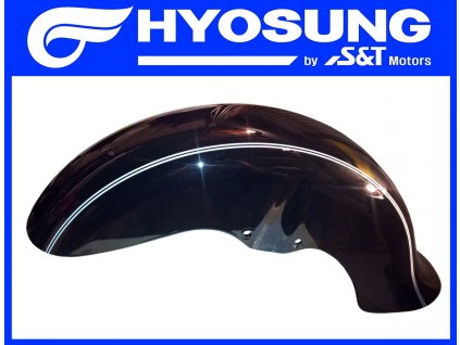 [1] Blatník přední / černý (FIG40) - Hyosung ST 700i