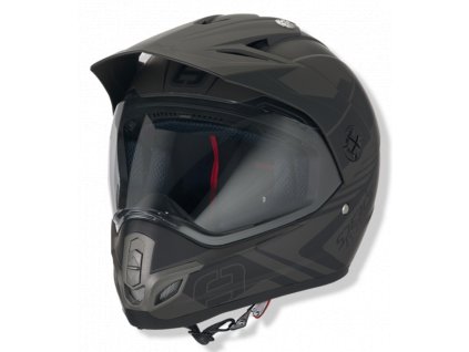Helma SPEEDS X-STREET / sépiově-černá matná
