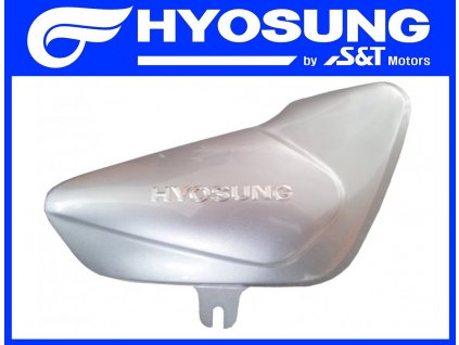 [1/a] Boční kryt pravý / stříbrná perleť (FIG34) - Hyosung GV 250