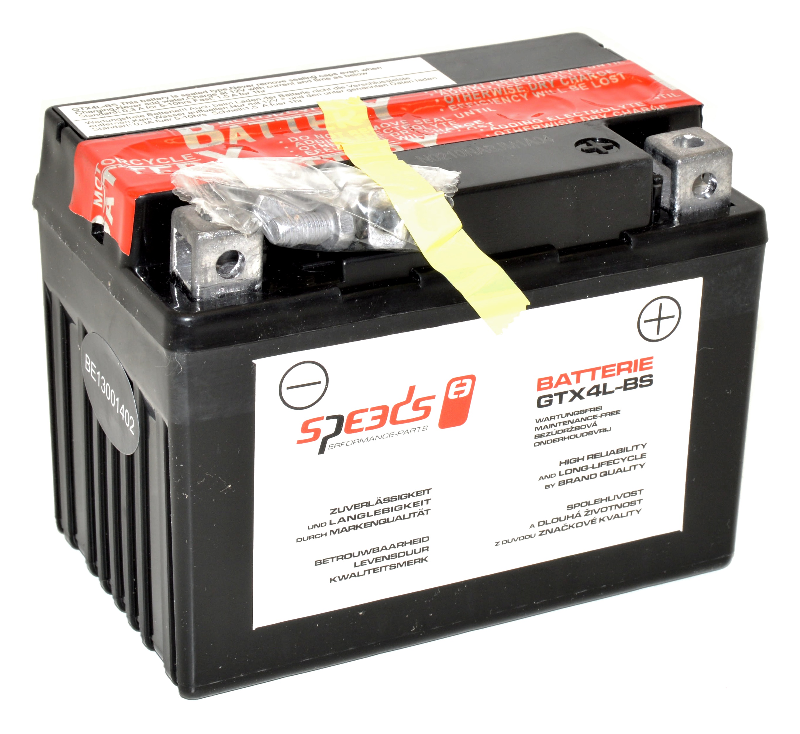 Baterie SPEEDS GTX4L-BS (12V, 3Ah)