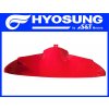[10] Kapota přední střední / červená (FIG36) - Hyosung GT 650 R TTC