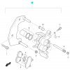 [0] Brzdový třmen přední kompletní (FIG38a) - Hyosung RX 125 SM E3