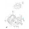 [24] Šroub (motor - kryty skříně) - Hyosung RX 125