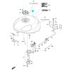[1] Nádrž / oranžová 44110HN9100CMO (palivová nádrž) - Hyosung GT 650 N