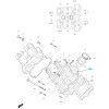 [25] Příruba vodního chlazení / průměr 22 mm (FIG01v) - Hyosung GT 650i P (Delphi)